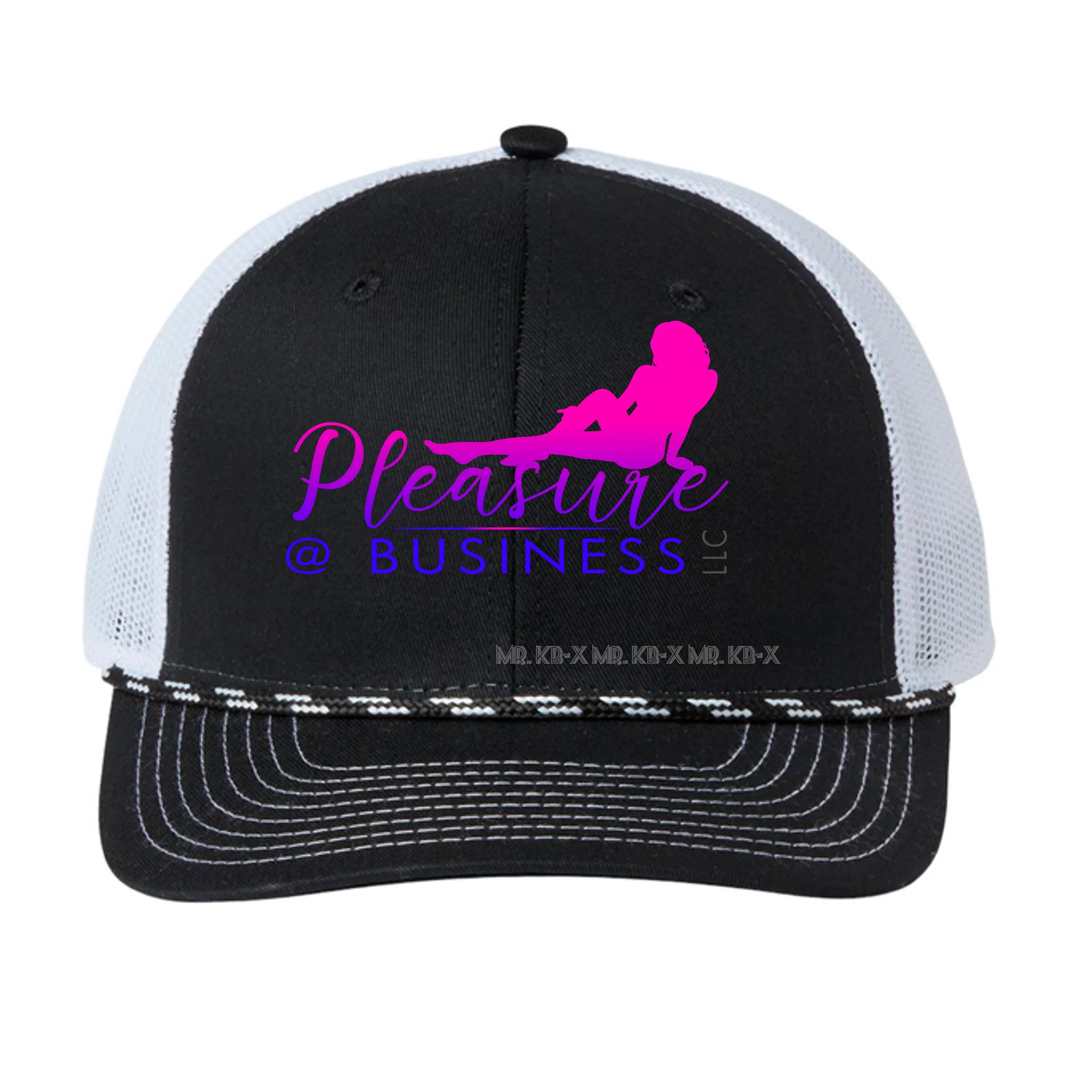 Watermarked - 33 Black Rope Trucker Cap
