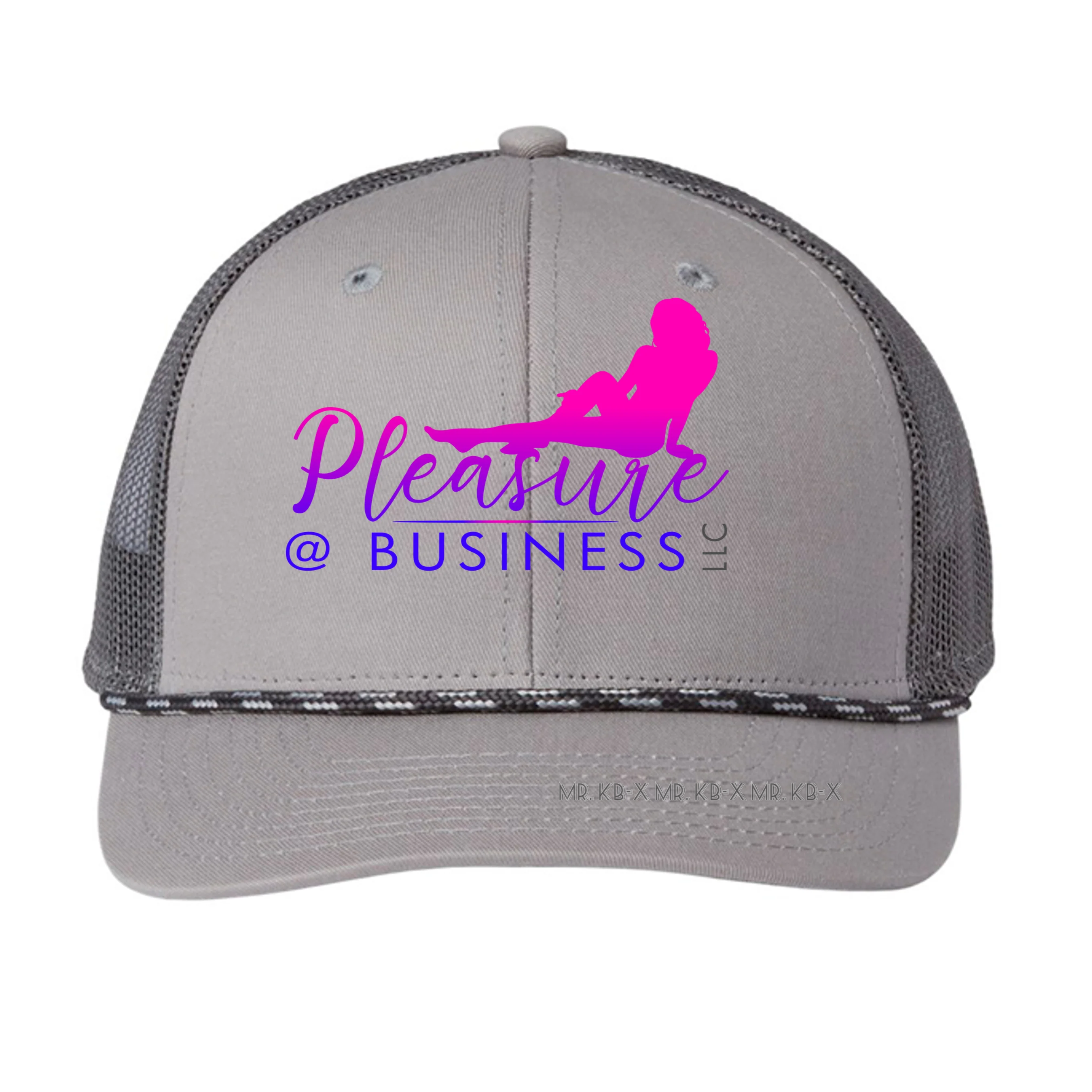 Watermarked - 33 Charcoal Rope Cap