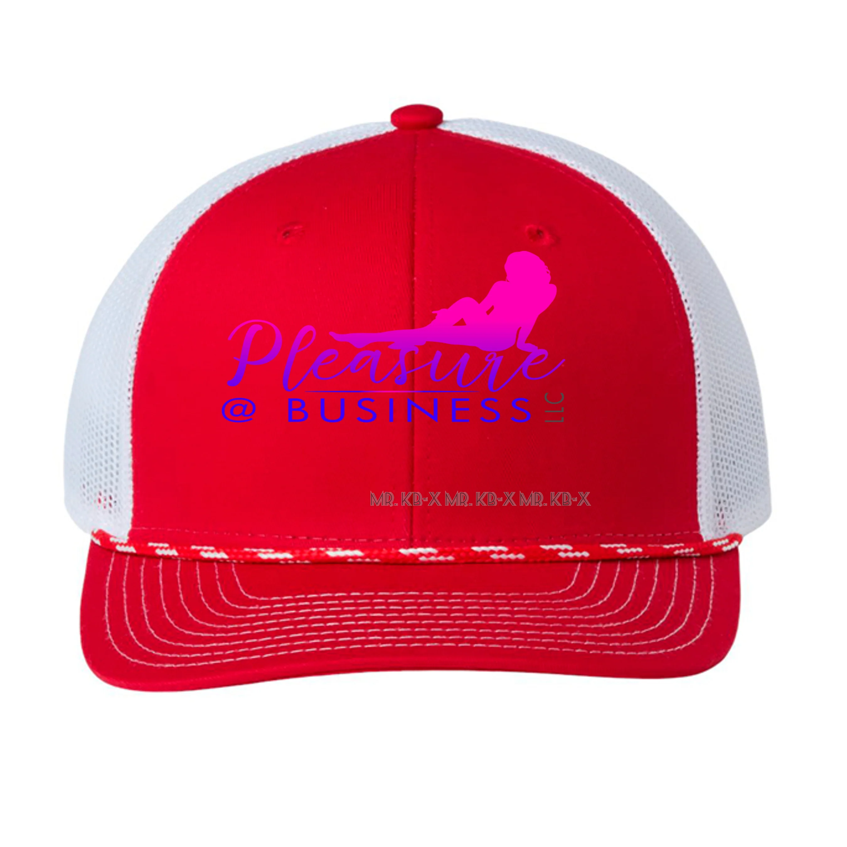Watermarked - 33 Red Rope Trucker Cap