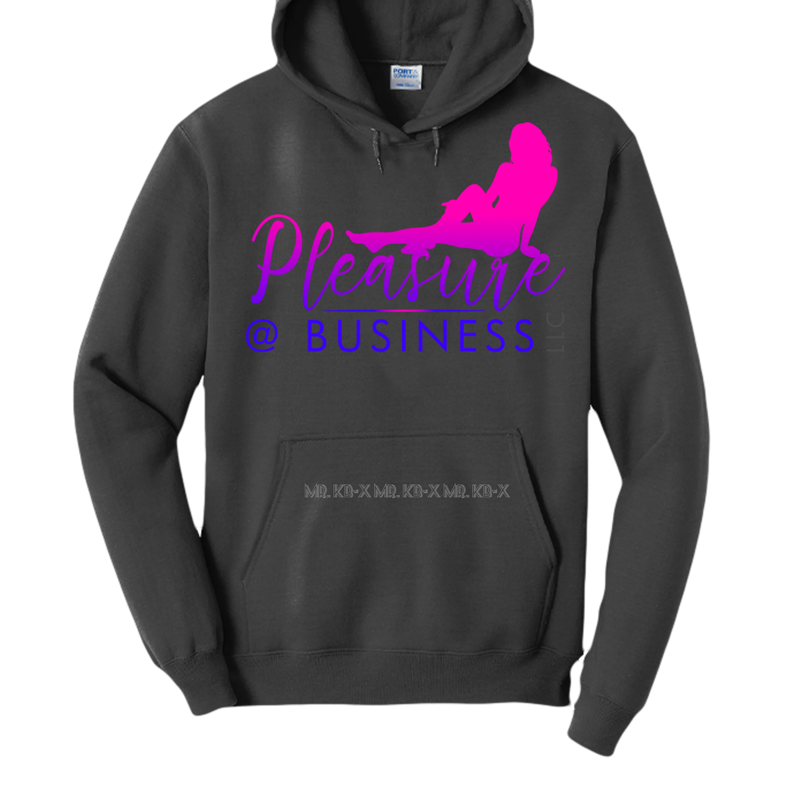 Watermarked - 37 Jet Black Tall Hoodie
