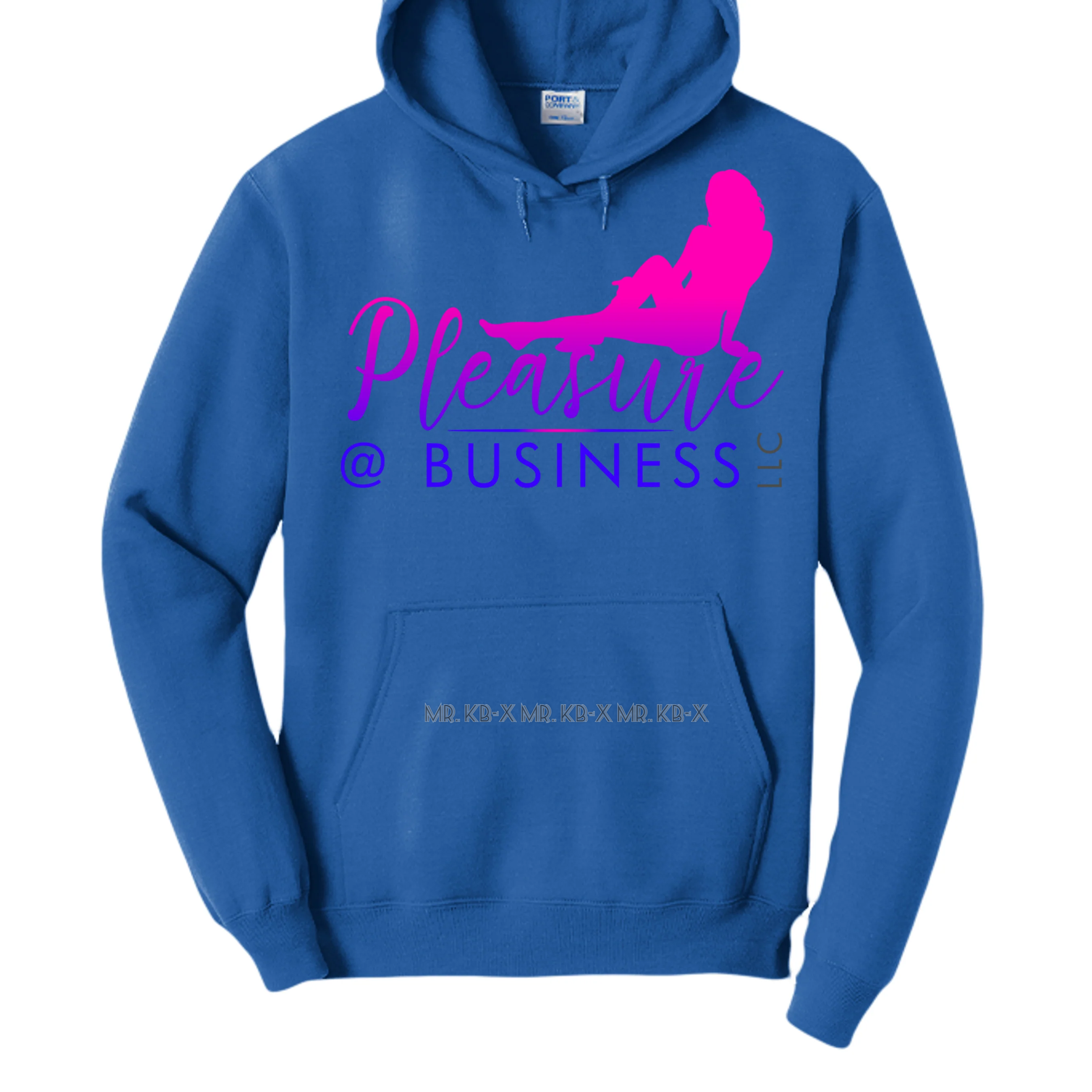 Watermarked - 37 Royal Tall Hoodie