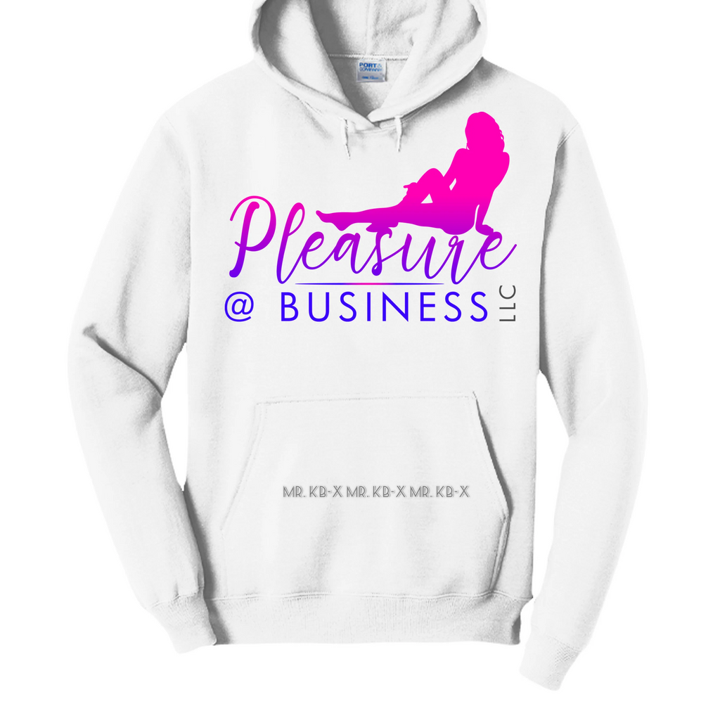 Watermarked - 37 White Tall Hoodie
