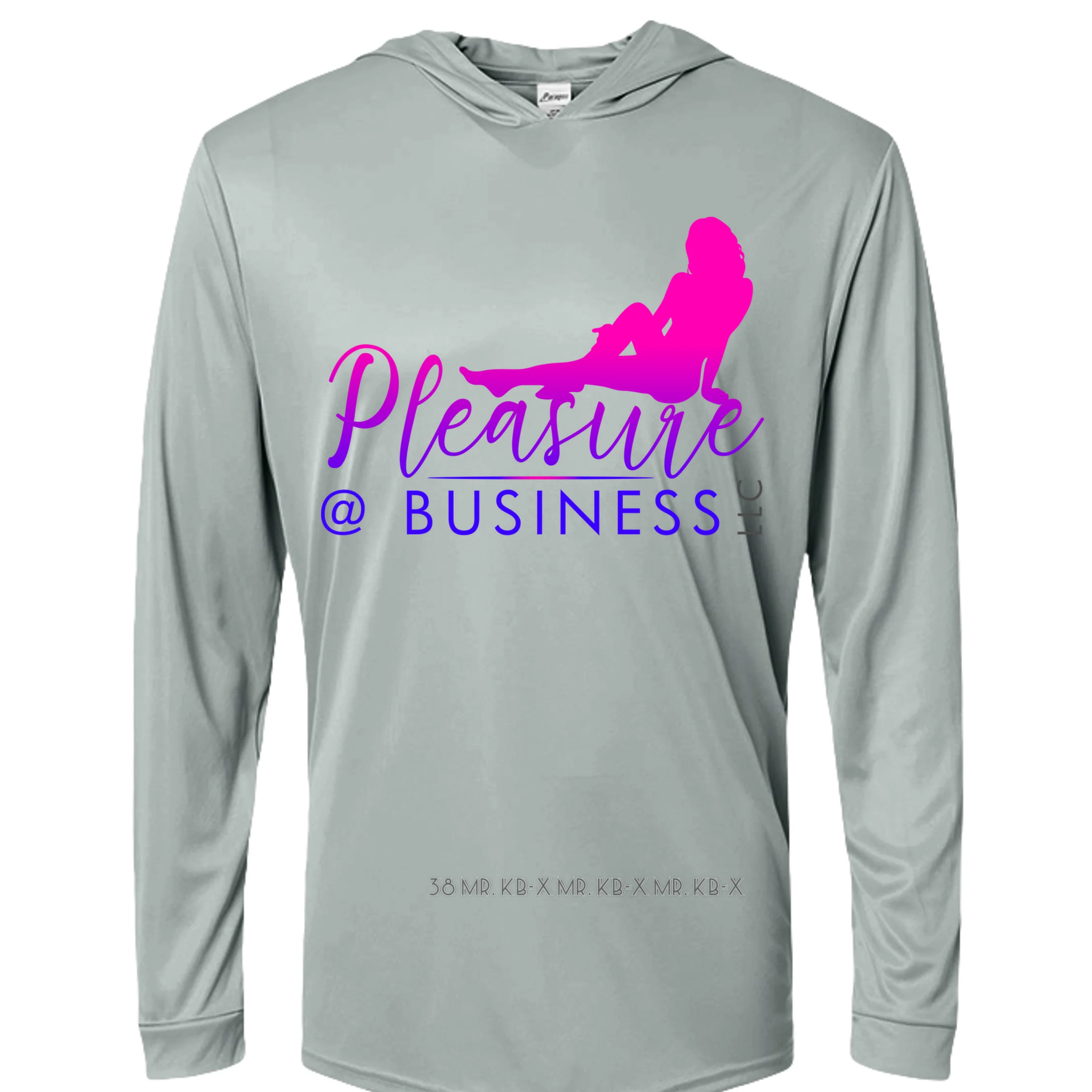Watermarked - 38 Med Grey Hooded Tee