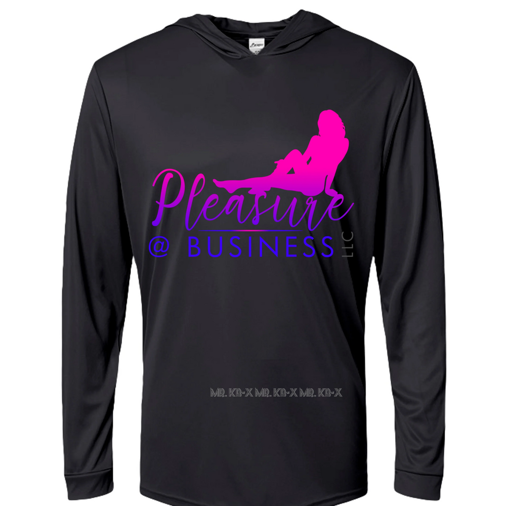 Watermarked - 38 Black Hooded Tee