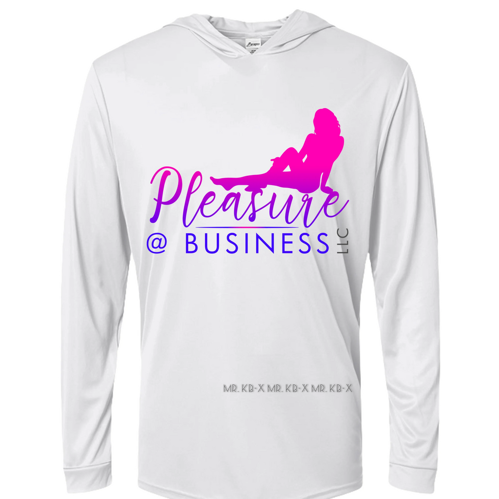 Watermarked - 38 White Hooded Tee