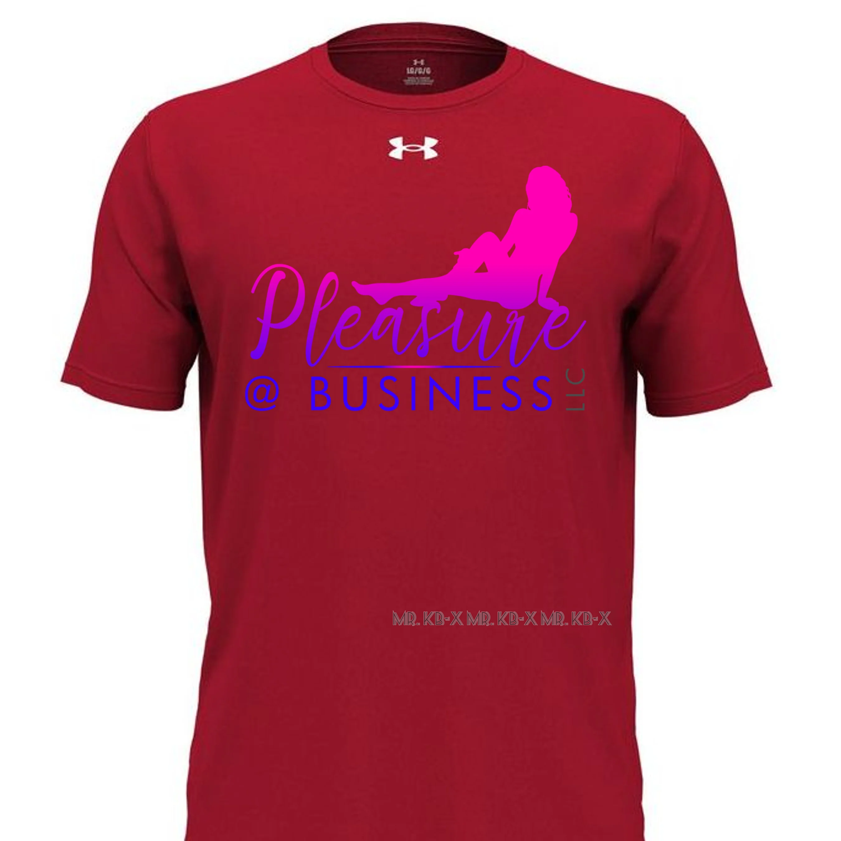 Watermarked - 40 Red Under Armour Tee