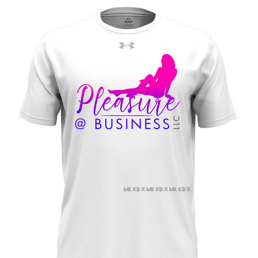 Watermarked - 40 White Under Armour Tee