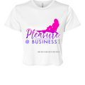 Watermarked - 41 White Cropped Tee