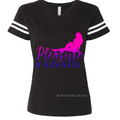 Watermarked - 42 Black Football Tee