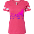 Watermarked - 42 Pink Football Tee