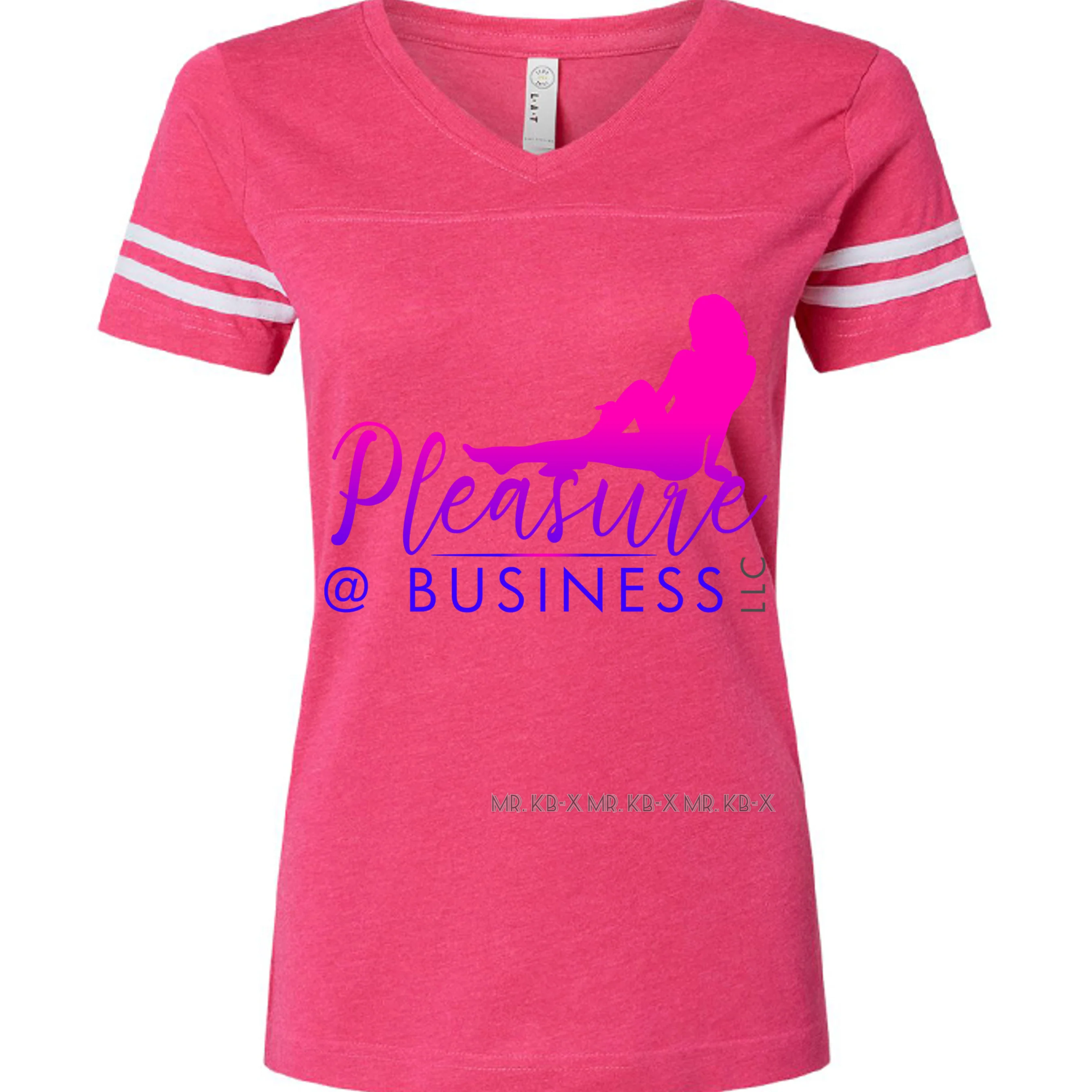 Watermarked - 42 Pink Football Tee