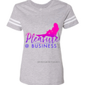 Watermarked - 42 Heather Football Tee