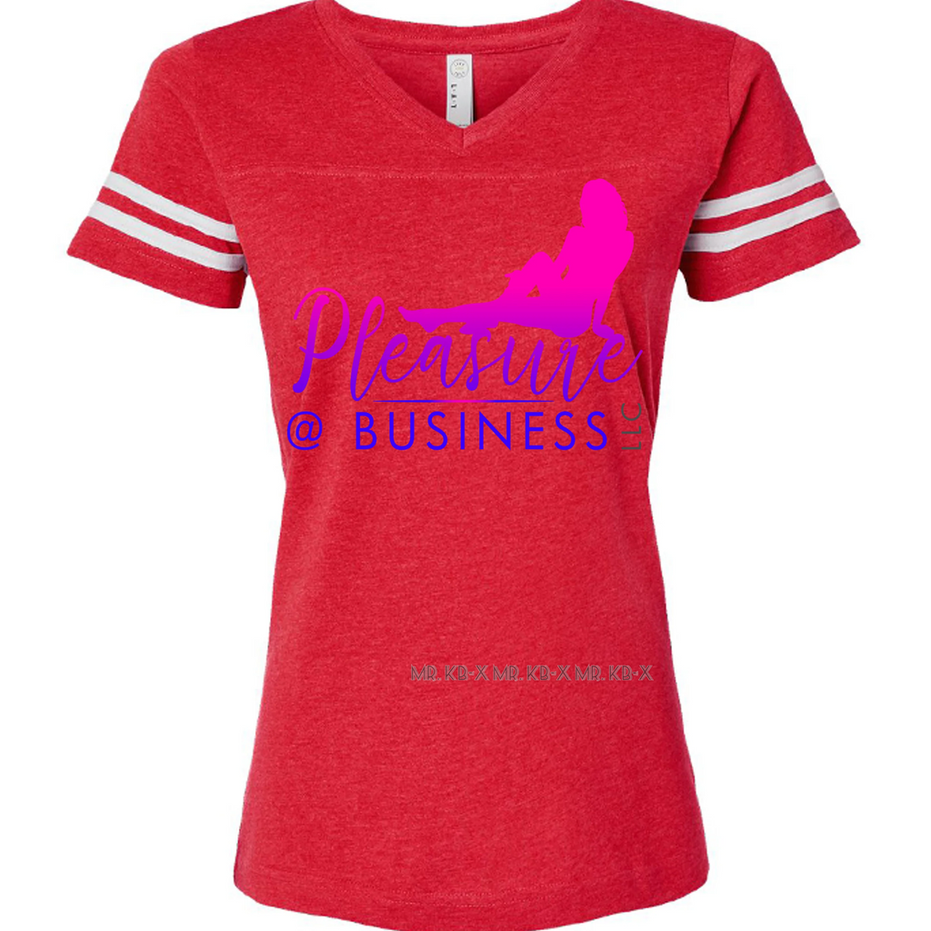 Watermarked - 42 Red Football Tee