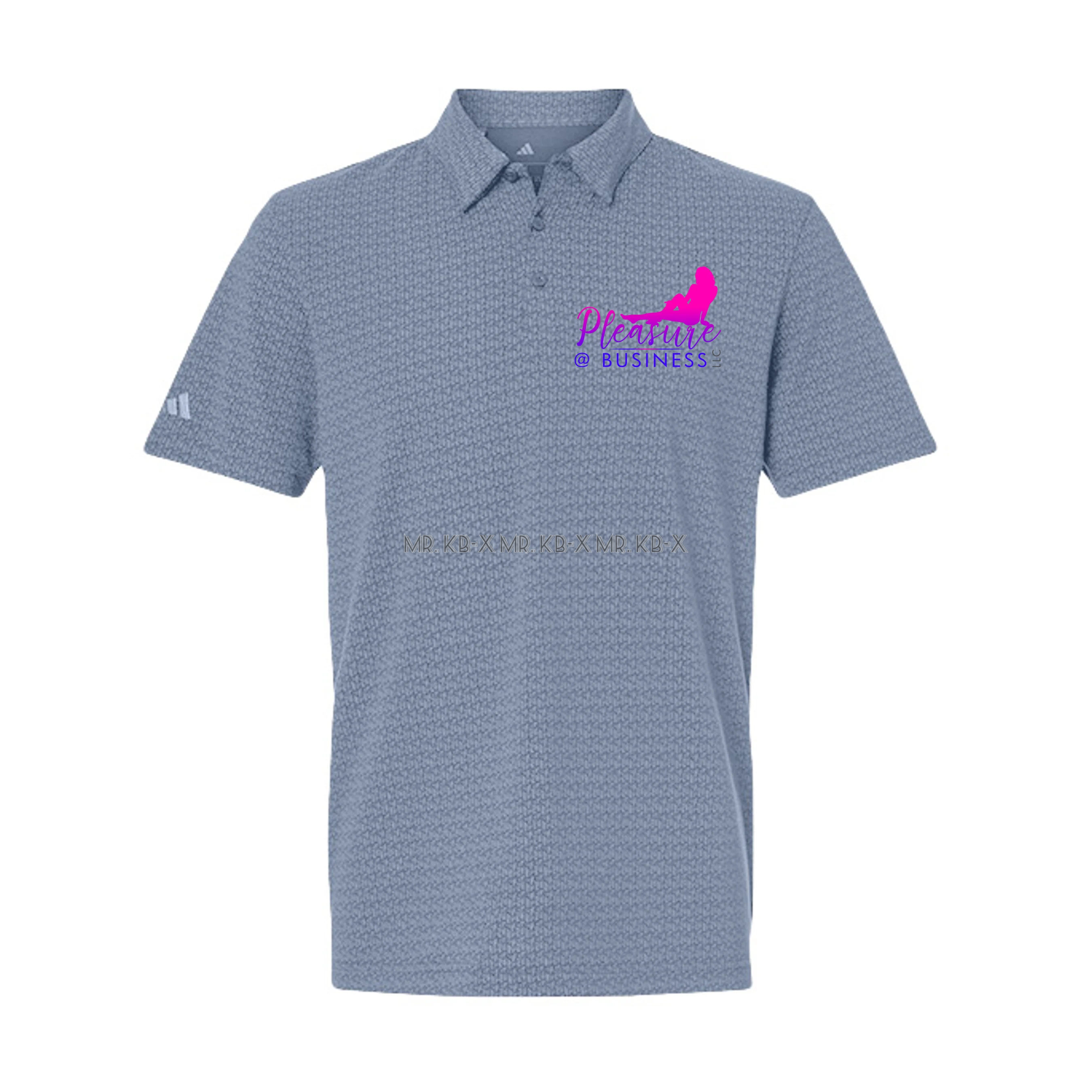 Watermarked - 49 Blue Adidas Polo